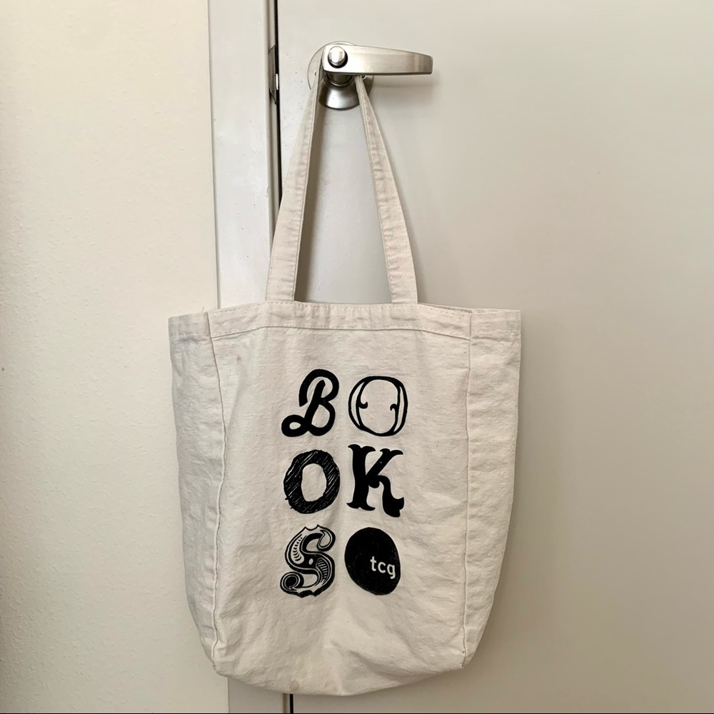 2/$6 "Books" Tote Bag from Theatre Communications Group 📚